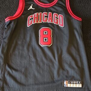 Nike Kids Chicago Jersey - Black and Red